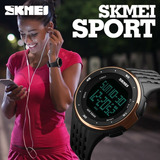 Skmei Digital Sports Relógio Submersível Para Mulheres
