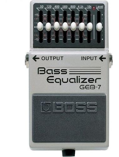 Pedal Boss Geb-7 Bass Equalizer Nf-e Gartantia 1 Ano