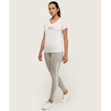 Leggins Mujer Patprimo Gris Algodón Largo 30230677-10138