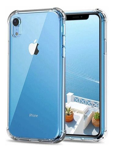 Funda Para iPhone XR Transparente Anti Golpes. 