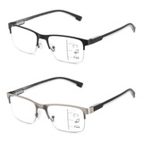 Gafas De Lectura Progresivas Para Hombre, Transicion Bifocal