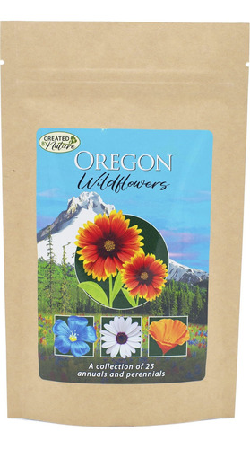 Oregon Wildflower Seed Mix - Una Hermosa Colección De Doce A