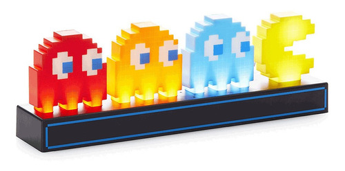 Lampara Decorativa Noche Rgb Pacman Original Recargable