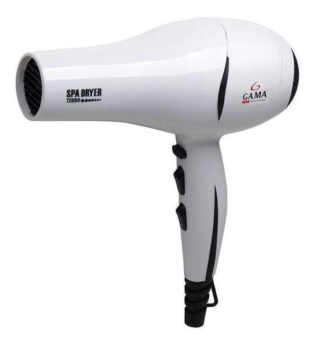 Secador De Cabelo Ga.ma Italy Spa Dryer Turbo Branco 110v