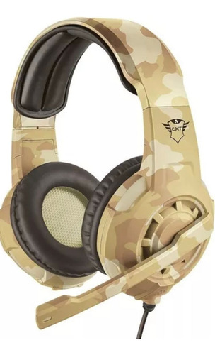 Auriculares Gamer Trust Radius Desert Camo