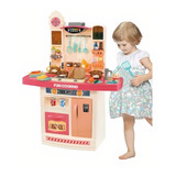 Home Kitchen Cocinita Infantil Luz Sonido Fun Cooking