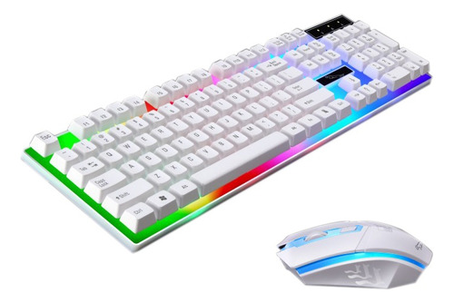 Y Conjunto De Teclado Y Mouse Para Juegos.