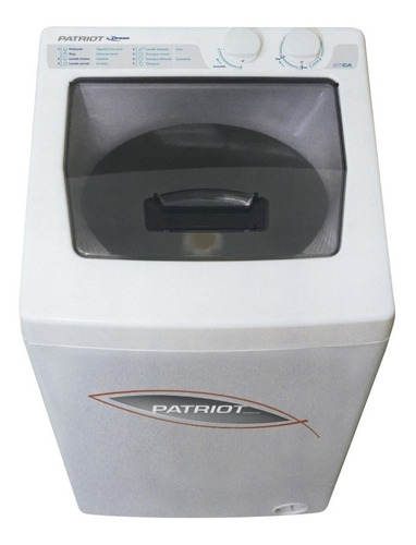 Lavarropas Semiautomático Patriot 57 Ca Blanco 5kg 220 v