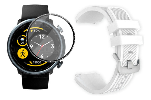 Banda Y Vidrio Nanoglass Para Xiaomi Smart Watch Mibro A1