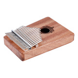 Piano De Pulgar Portátil Kalimba De 17 Teclas, Cuerpo De Mad