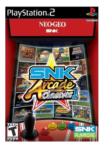 Snk Arcade Classics Vol 1 - Ps2 Físico - Sniper