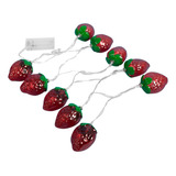 Cadena De Luces O Red Strawberry Fruit Decorati Para Habitac