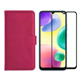 Capa Capinha Carteira Flip Pink Para Moto G8 Plus + Pelicula