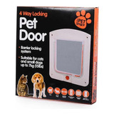 Puerta Para Gatos Y Perro Abatible Puerta  Exterior Mascota
