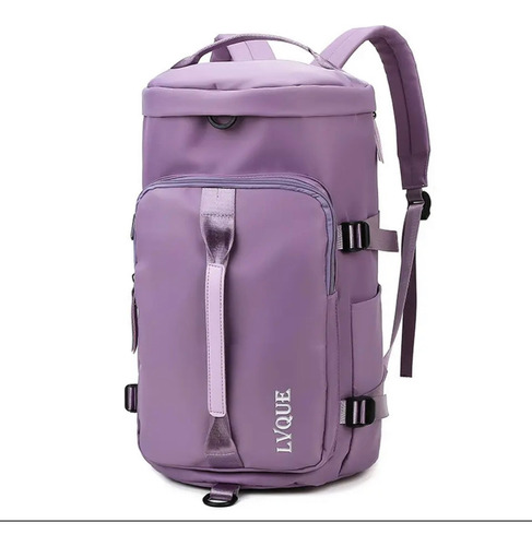 Morral Viaje C&j Ml-03 Color Violeta Diseño Lisa 40l