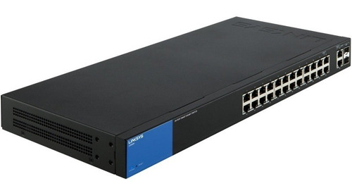 Switch Linksys Lgs326p - 26 Puertos Poe Vlan Gigabit Perfect