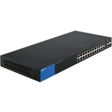 Switch Linksys Lgs326p - 26 Puertos Poe Vlan Gigabit Perfect