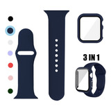 Correa + Funda Protector Para Apple Watch Serie 8 7 6 5 4 Se