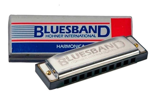 Armonica Blusera Hohner Bluesband Diatonica Tono C Ideal Para Empezar!!