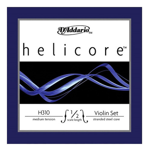 Encordado Cuerdas Violin Daddario Helicore H310 1/2m Medium