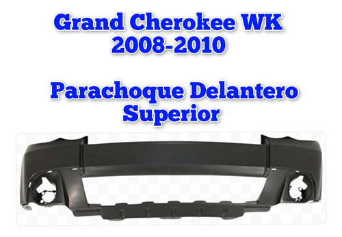 Parachoque Delantero Superior Grand Cherokee 2008 2009 2010 Foto 3