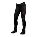Pantalón Moto Speed & Strength Cat Out A Hell Negro Mujer