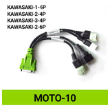 Cable Adaptador De 4/6 Pines Para Motocicleta Kawasaki