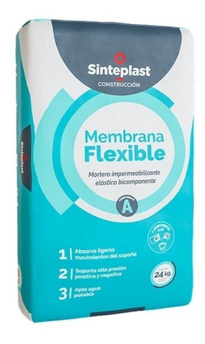 Membrana Flexible Sinteplast Elastica- Componente A, De 24kg