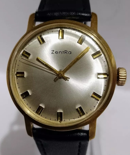 Hermoso Reloj Alemán Zentra '60s  Antíguo Vintage No Mido