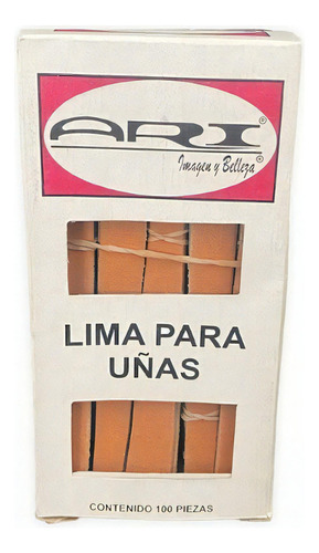 Lima De Cartón Manicure 100pzas