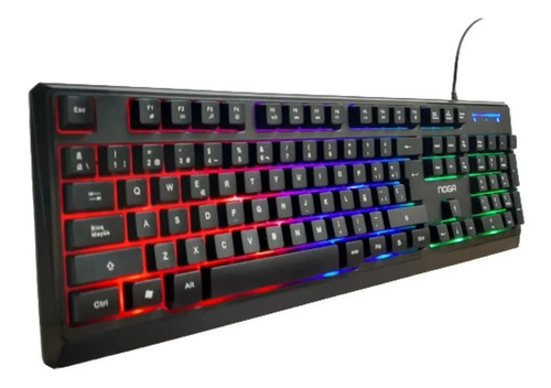 Teclado Gamer Retroiluminado Noga Nkb-5020 Stormer Usb Pc