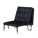 Acme Senon - Silla Ajustable (futon) -  - Plata Y Negro