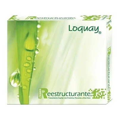 Ampolletas Restructurantes Cabello Dañado Loquay Caja 6 Pz Color de cabello Seco Fragancia del tratamiento Sin fragancia | MercadoLibre