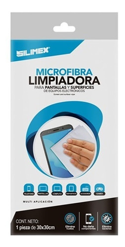 Toalla Seca De Microfibra Silimex Para Equipos De Computo