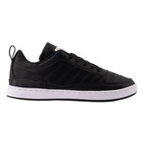 Zapato Tenis Casual Formal Moda Clasico T Piel Negro Oferta