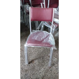 Silla Respaldo Tapizado Reforzada Juego De Comedor Y Cocina 