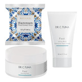 Set Jabón Hammam-crema Intensiva-sal Exfoliante Pies Farmasi