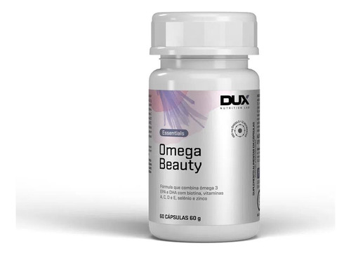 Suplemento Alimentar Ômega Beauty 60 Cápsulas Dux Nutrition