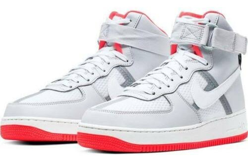 Nike Air Force 1 High White Vast Grey - 27.5cm