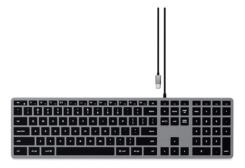 Satechi St-ucsw3m-es Teclado Slim Wired Backlit Español 