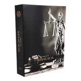 Caixa Livro Decor. Média 24x17x4cm -  Advogacia
