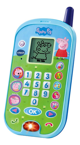 Vtech Telefono Peppa Pig Let's Chat Learning