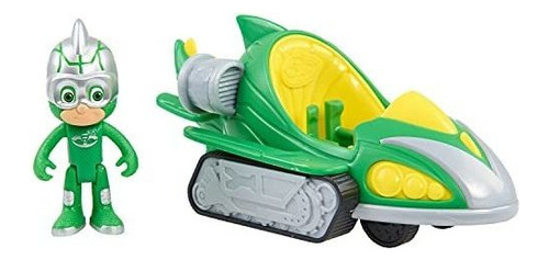 Vehiculo Niños Pj Masks Turbo Blast Vehicles, Figura Gekko-