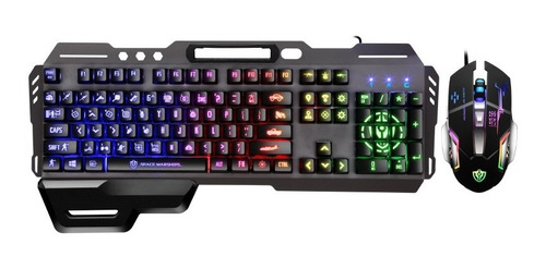 Pack Teclado Mecánico Gk70 + Mouse S150   Space Warships 