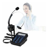 Telefóno Con Diadema Home Office Call Center Tipo Plantronic