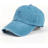 Gorra Prelavada Vintage Azul Mujer Y Hombre