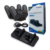 Base Dock De Carga Dual Para Controles De Ps4 Stand Usb