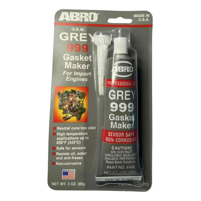 Pegamento Sellador de Silicona Para Juntas de Motor Abro Gray 999, 85gr. | MercadoLibre