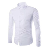 Camisa Elastizada Entallada Slimfit Topquality Vestiroficina