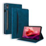 Splicing Leather Case For Lenovo Tab P12 12.7
